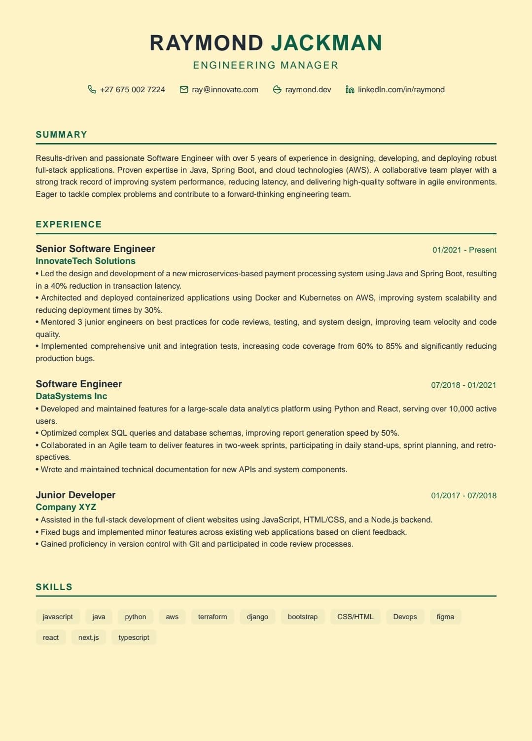 neoresume: build resume with ai